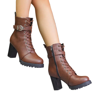 Women's Buckled Ankle Boot