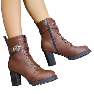 Women's Buckled Ankle Boot