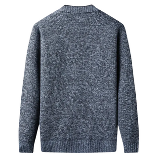 Men's Dual Layer Patterned Cardigan