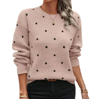 Women's Polka dot sweater