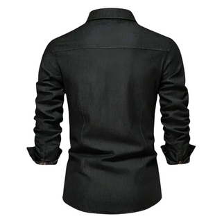 Men's Flap Pocket Button Shirt