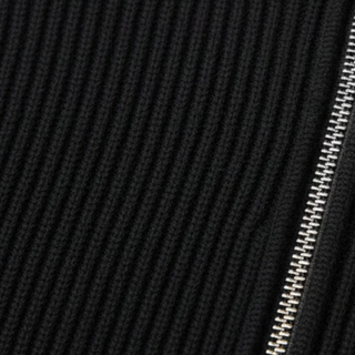 Men's High Neck Zipper Sweater