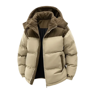 Men's Hooded Quilted Jacket