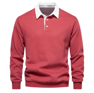 Men's Long Sleeve Polo Shirt