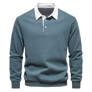 Men's Long Sleeve Polo Shirt