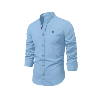 Men's Mandarin Neck Shirt