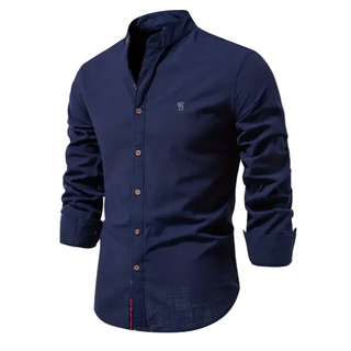 Men's Mandarin Neck Shirt