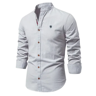 Men's Mandarin Neck Shirt