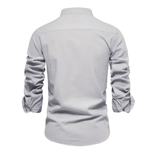Men's Mandarin Neck Shirt
