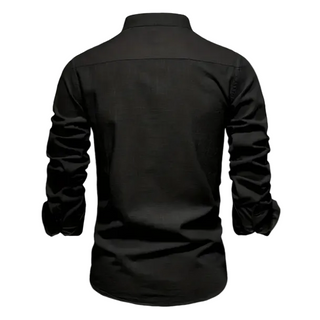 Men's Mandarin Neck Shirt
