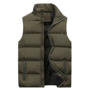 Men's Mock Neck Padded Vest