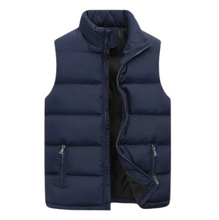 Men's Mock Neck Padded Vest