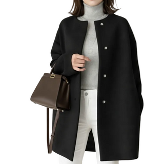 Women's Oversized Button Coat