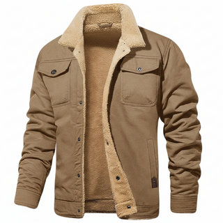 Men's Placket Front Jacket