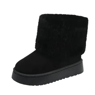 Women's Plush Collar Boot