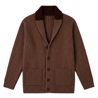 Men's Ribbed Cardigan