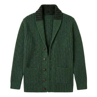 Men's Ribbed Cardigan