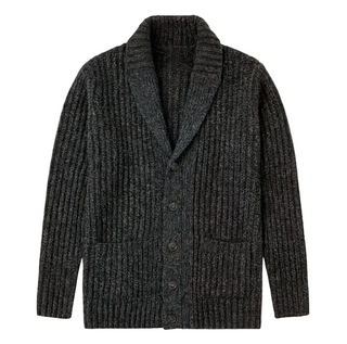 Men's Ribbed Cardigan