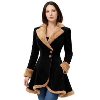 Women's Shearling Lined Coat