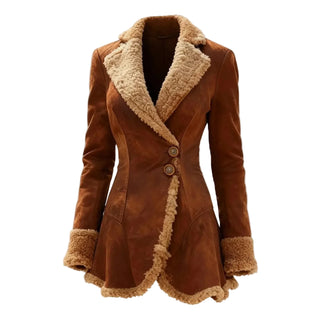 Women's Shearling Lined Coat