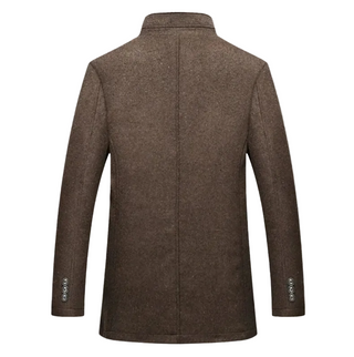Men's Stand Neck Overcoat