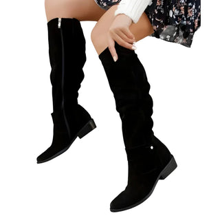 Women's Suede Knee Boot