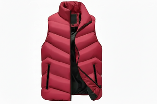 Men's Textured Zip Vest