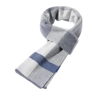 Men's Grid Scarf