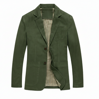 Men's Topstitched Blazer