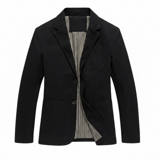 Men's Topstitched Blazer