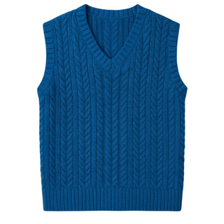 Men's V-Neck Knit Vest