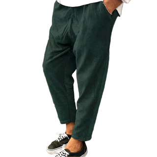 Men's Vertical Texture Trousers